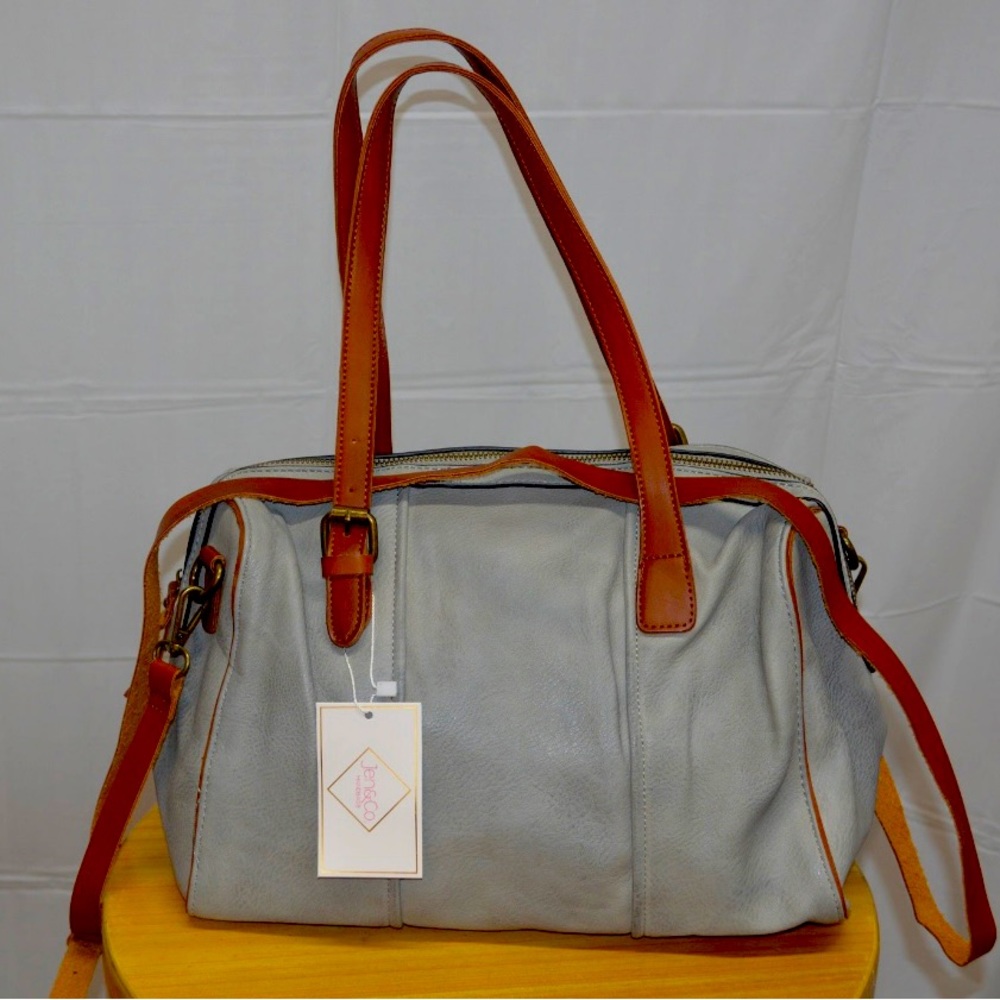 Gray Satchel